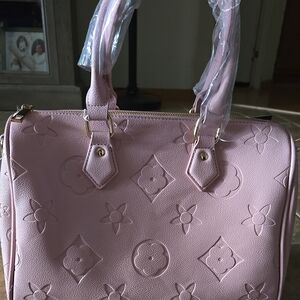Elegant Pink Crossbody Bag